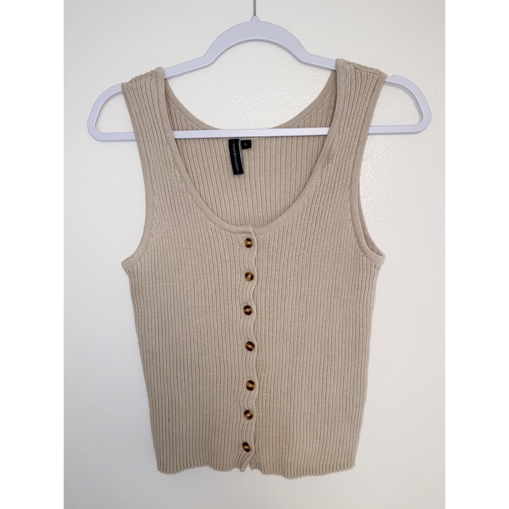 Button Up Tank Top!